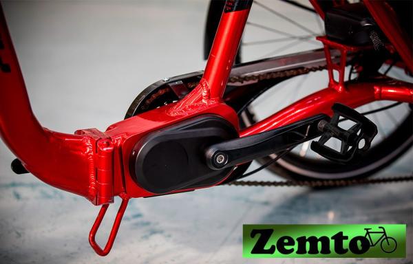 Elektro Dreirad Zocket Basic, 24, Mittelmotor, 80 NM / 540 WH, Faltbar, Schwarz